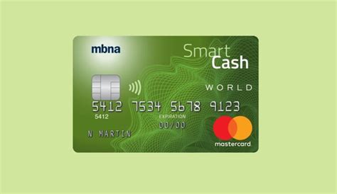 mbna smart cash world credit card|mbna credit card log in.